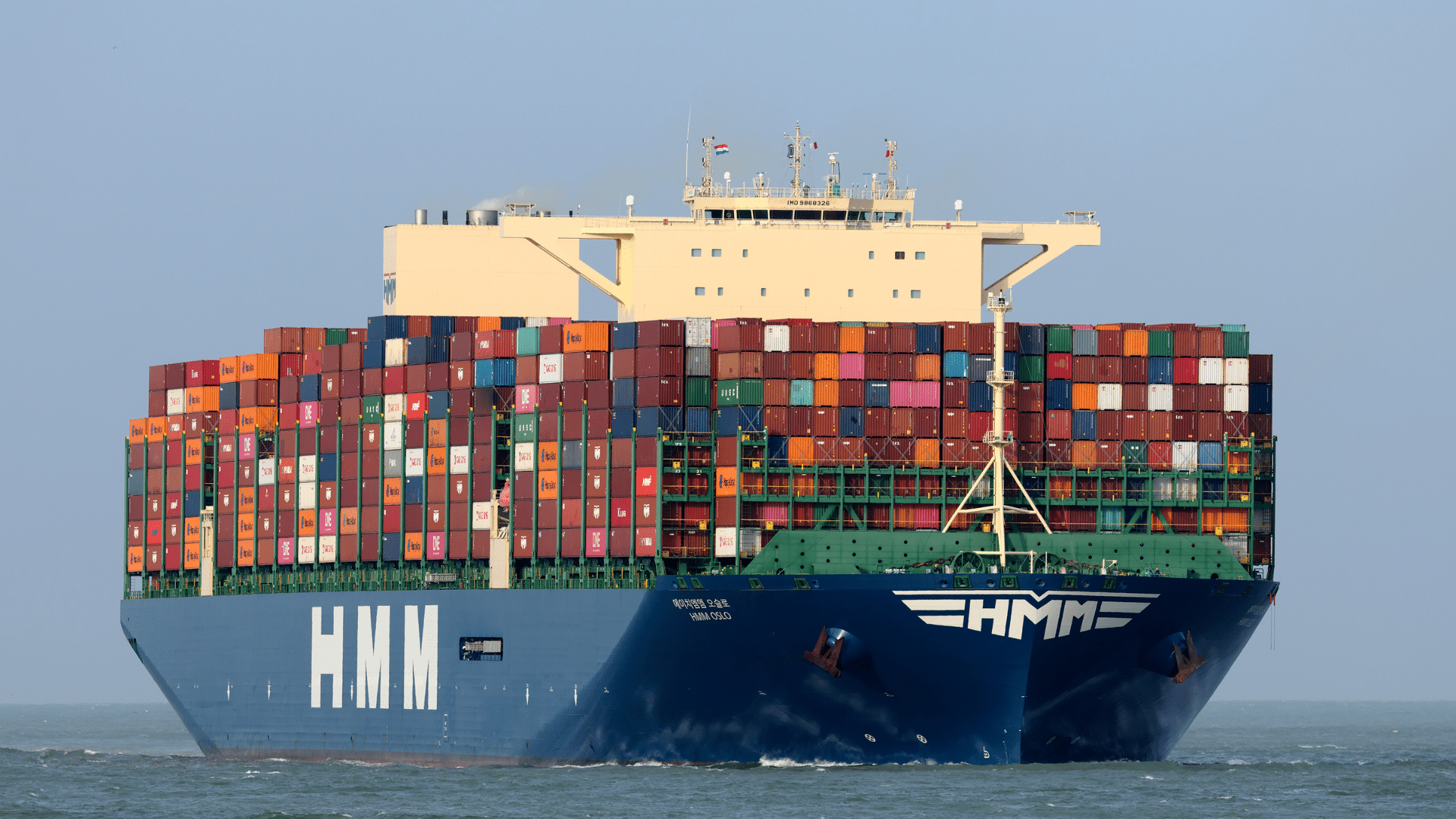 International shipping port with cargo containers representing global trade compliance